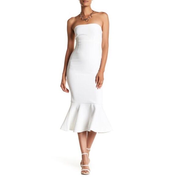 Cinq a Sept Luna Dress in Ivory US0 - Picture 1 of 12